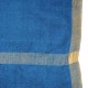ZARI BLAU, Stola echter pashmina 100% handgewebter Kaschmir und lurex