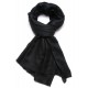 Pashmina auténtica 100% Cachemira Negra Grande