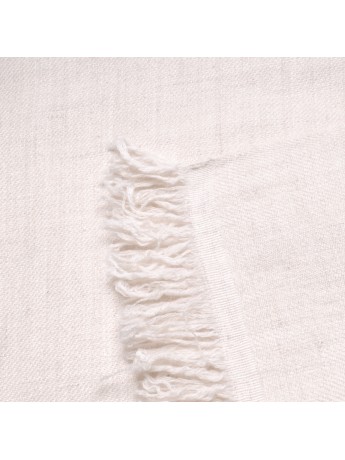 HANLE IVOREN, halfdikke Pashmina sjaal 100% handgesponnen cashmere