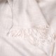 HANLE IVOREN, halfdikke Pashmina sjaal 100% handgesponnen cashmere