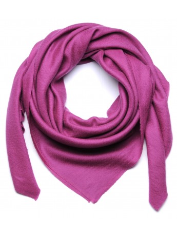 Echte Pashmina Carré Heiderose 100% Handgewebter Kaschmir