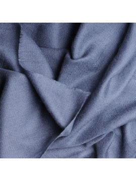 Handwoven cashmere pashmina Square Storm grey