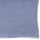 Pashmina Gris Tormenta - 100% Cachemira Cuadrada