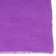 Pashmina Violet améthyste - Carré 100% cachemire