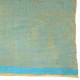 SEDA TURQUOISE GOLD, Handwoven cashmere pashmina Stole REVERSIBLE