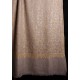 ZOE ORO, auténtica estola Pashmina 100% cachemira bordada a mano