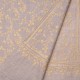 ZOE ORO, auténtica estola Pashmina 100% cachemira bordada a mano