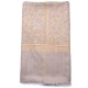 ZOE GOLD, echte Pashmina-Stola aus 100% Kaschmir, handbestickt