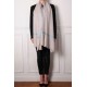 ASHA HELLBEIGE, echte handbestickte Pashmina-Stola 100% Kaschmir