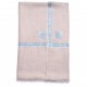 ASHA BEIGE CLARO, auténtica estola pashmina bordada a mano 100% cachemira
