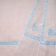 ASHA LICHT BEIGE, echte pashmina stola 100% handgeborduurd cashmere