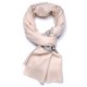PALLA CRÈME, echte Pashmina stola 100% cashmere met de hand geborduurd