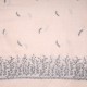 PALLA CREAM, real pashmina 100% cashmere with handmade embroideries
