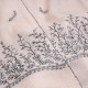 PALLA CRÈME, echte Pashmina stola 100% cashmere met de hand geborduurd