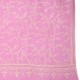 JULIA PINK, real pashmina 100% cashmere with handmade embroideries