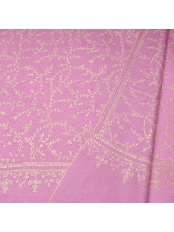 JULIA ROSA, echte handbestickte Pashmina-Stola 100% Kaschmir
