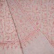 JULIA BEIGE, real pashmina 100% cashmere with handmade embroideries