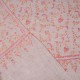 JULIA BEIGE, real pashmina 100% cashmere with handmade embroideries