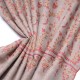 JULIA BEIGE, real pashmina 100% cashmere with handmade embroideries