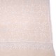 BIANCA CRÈME, étole véritable Pashmina 100% cachemire brodé main