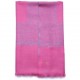 PATTY ROSA, echte handbestickte Pashmina-Stola 100% Kaschmir