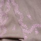 ARIEL BEIGE, étole véritable pashmina 100% cachemire brodé main