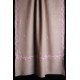 ARIEL BEIGE, étole véritable pashmina 100% cachemire brodé main