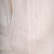 ALMA IVORY, real pashmina 100% cashmere with handmade embroideries