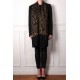 JANE BLACK, real embroidered pashmina shawl 100% cashmere