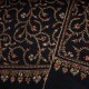 JANE NOIR, châle véritable Pashmina 100% cachemire brodé main