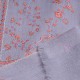JANET STORM, handgeborduurde 100% cashmere pashmina sjaal