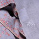 JANET STORM, handgeborduurde 100% cashmere pashmina sjaal
