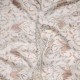 SOFIA CREME, echte handbestickte Pashmina-Schal 100% Kaschmir