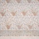 SOFIA CREME, echte handbestickte Pashmina-Schal 100% Kaschmir