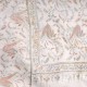 SOFIA CREME, echte handbestickte Pashmina-Schal 100% Kaschmir