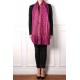 ASHLEY ROZE, handgeborduurde 100% kasjmier pashmina sjaal