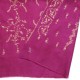 ASHLEY ROZE, handgeborduurde 100% kasjmier pashmina sjaal