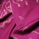 ASHLEY ROZE, handgeborduurde 100% kasjmier pashmina sjaal