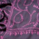 JULIA GRAU, echte handbestickte Pashmina-Stola 100% Kaschmir