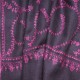 JULIA GRAU, echte handbestickte Pashmina-Stola 100% Kaschmir