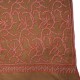 JULIA OLIJF, handgeborduurde pashmina-stola van 100% kasjmier