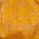 JULIA SAFRANGELB, echte handbestickte Pashmina-Stola 100% Kaschmir