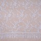 ZOE BLUE, real pashmina 100% cashmere natural with full handmade embroideries