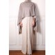 ZOE BLAUE, echte handbestickte Pashmina-Stola 100% Kaschmir