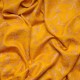 JULIA SAFRANGELB, echte handbestickte Pashmina-Stola 100% Kaschmir