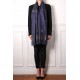 ALMA GREY, hand-embroidered 100% cashmere pashmina stole