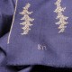 ALMA GREY, hand-embroidered 100% cashmere pashmina stole