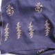 ALMA GREY, hand-embroidered 100% cashmere pashmina stole