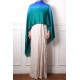 AURA PAUW, echte Pashmina stola 100% cashmere dip dye