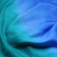 AURA PAUW, echte Pashmina stola 100% cashmere dip dye